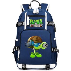 Isaikoy Game Plants vs. Zombies Backpack Backtbout Counter Bag Pbag Bag Daypack Satchel Bag Bag Color6