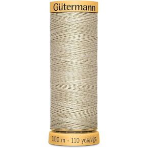 Gutermann Natural Cotton Thread 110 Yards-Bone (103C-3170)