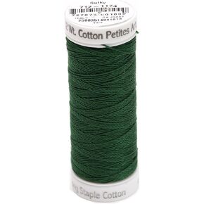 خيط قطني من أمريكا 12WT 2-ply ، 50 ياردة ، الأخضر الصنوبر الداكن