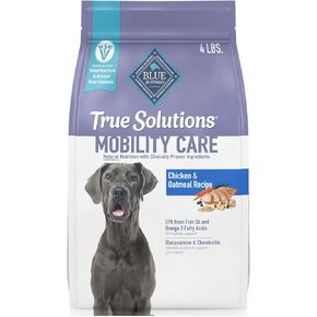 Blue Buffalo True Solutions Mobility Care Natural Dry Dog Food for Adult Dogs, Chicken, 24-lb. Bag
