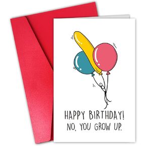 Happy Birthday Card for Husband, Funny Birthday Card from Him, Happy Birthday to My Amazing Husband Card