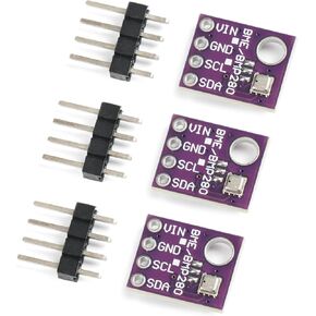 2PCS BME280 3.3V Sensor Module Atmospheric Pressure Temperature Humidity Sensor Module IIC SPI Breakout GY-BME280 in Kuwait