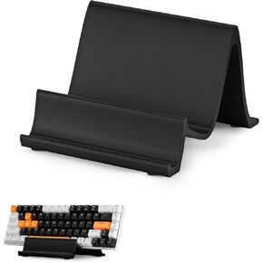 Brainwavz Desktop Keyboard حامل حامل - الحد الأدنى ، تصميم الموجة الحديثة للعرض والتخزين الآمن لجميع لوحات الألعاب والمكاتب المنزلية والمكاتب ، أقدام مطاطية آمنة وآمنة (DK07)