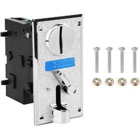 Coin Acceptor, Advanced Electronic CPU Coin Selector, Comparable Roll Down Coin Mech Acceptor Sorter for Arcade Game Vending Machine