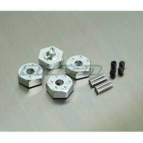 سبيكة الألومنيوم 12 مم × 5 مم محول محرك محرك محرك أقراص SCX10 CC01 F350 - Silver