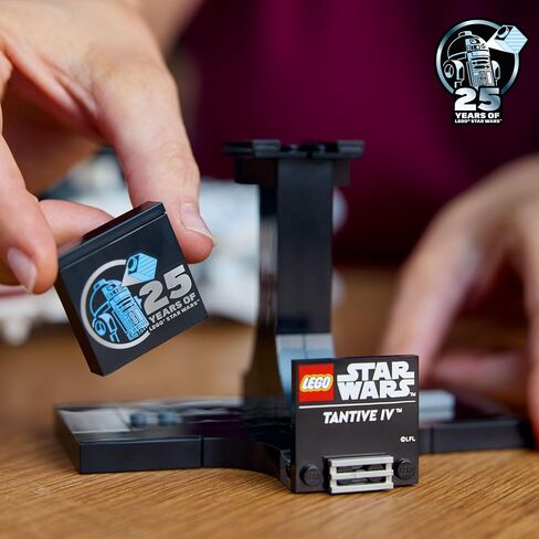 Lego Star Wars: A New Hope Tantive IV ، نموذج مركبة للذكرى السنوية الخامسة والعشرين القابلة للبناء ، مجموعة مبتكرة للإبداع للبالغين ، فكرة هدية للبناء والعرض لمحبي Star Wars ، 75376 in Saudi Arabia