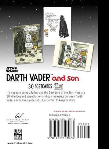 Darth Vader™ and Friends Four Mini Eco-Journals (Illustrated Star Wars Blank Notebooks, Darth Vader and Son Series Stationery) in Saudi Arabia