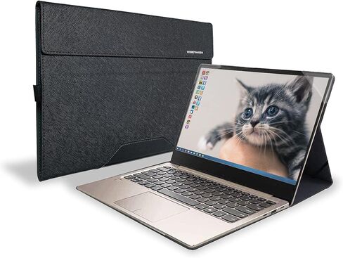 Honeymoon Case Cover for Lenovo Yoga 530/520 14" & Lenovo Flex 6/ Flex 5 14 Inch Laptop[Not fit Yoga 730/C930/C630],PU Leather Protective Case Cover Laptop Accessories,S023-14-Blue in Kuwait