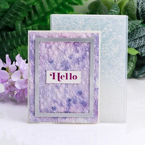 BAOFALI 3D Embossing Folders Lemon Textured for Card Making,Embossing Template Paper Card Embossing Stencil for DIY Scrapbooking Photo Album Card Paper Craft Decoration 6.3" L x 4.5" W in Saudi Arabia