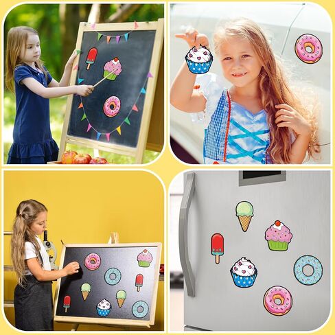 30 Sets Ocean Animals Crafts for Kids Color Your Own Under The Sea Magnets Kit DIY Coloring Sea Animals Magnet Craft Ornaments for School Classroom Home Activities Summer Animals Art Party Favors in Kuwait
