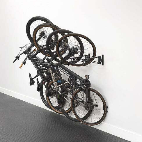 StoreYourBoard SwivelStow Mountain Bike Storage 2-Pack, No Lift Swivel Bike Wall Mount, Heavy Duty Garage Bike Rack, MTB and e-Bike in Kuwait