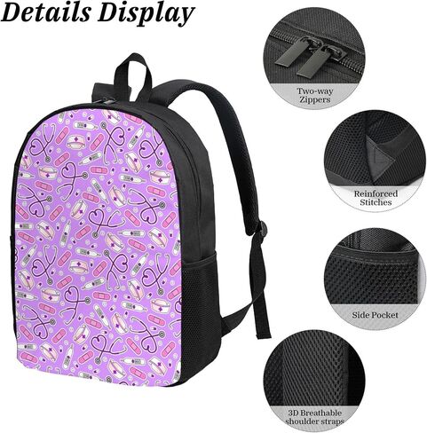 World Flags Backpack 3Pcs Backpacks Set 17inch Backpack Lightweight Travel Daypack Laptop Bag for Women Men in Saudi Arabia