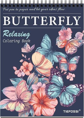 TIEFOSSI Relaxing Coloring Book, for Adults to Relax and Relieve Anxiety,160 GSM 60 Original Tearable Mandala Patterns Designs, Gift for Kids Adult in Kuwait