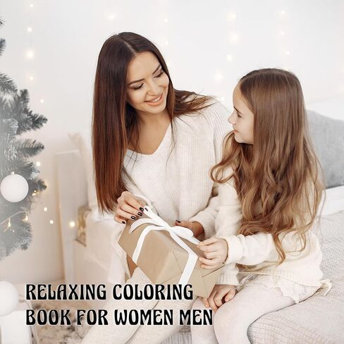 TIEFOSSI Relaxing Coloring Book, for Adults to Relax and Relieve Anxiety,160 GSM 60 Original Tearable Mandala Patterns Designs, Gift for Kids Adult in Kuwait