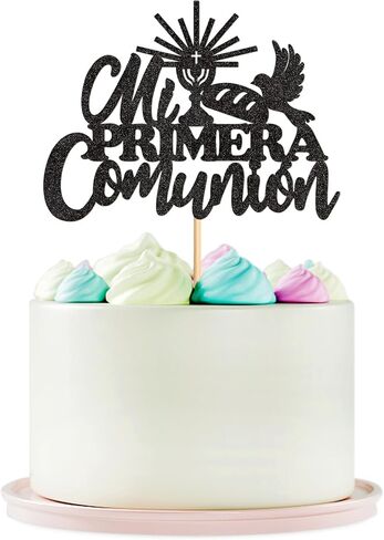 24 Pack God Bless Cupcake Toppers God Bless Cross Baptism Cupcake Picks Baby Shower Baptism Party Decorations Supplies Sliver (print) in Kuwait