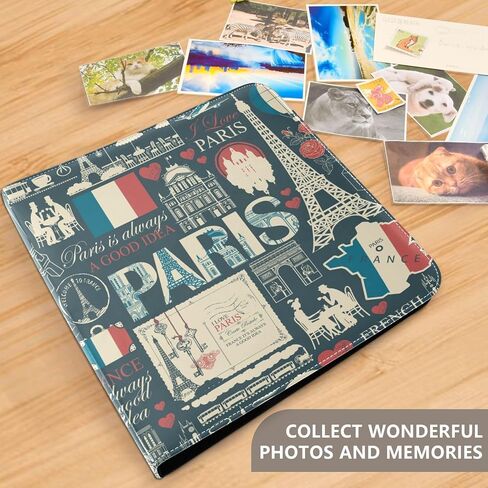 susiyo Photo Albums Self Adhesive DIY Scrapbook Album Japan Traditional Symbol Hardcover PU Leather Photo Book 40 Pages Scrap Book Album Memory Book for Family Wedding Travel School in Kuwait