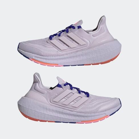 adidas Women’s Ultraboost Light Running Shoes (Ultraboost 23), White/Black/Solar Red, 9.5 in Saudi Arabia