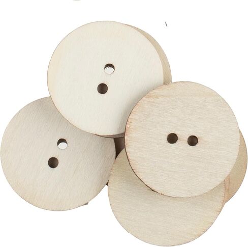 Blumenthal Lansing 559023131 Organic Elements Assorted Round and Shaped Buttons for Crafts and Sewing, 1/2" to 1-3/8", Multicolor, 67 Pieces in Saudi Arabia