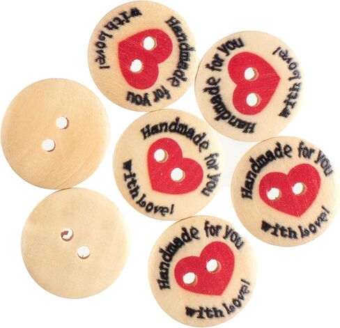 Blumenthal Lansing 559023131 Organic Elements Assorted Round and Shaped Buttons for Crafts and Sewing, 1/2" to 1-3/8", Multicolor, 67 Pieces in Saudi Arabia