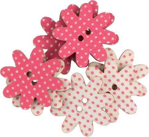 Blumenthal Lansing 559023131 Organic Elements Assorted Round and Shaped Buttons for Crafts and Sewing, 1/2" to 1-3/8", Multicolor, 67 Pieces in Saudi Arabia