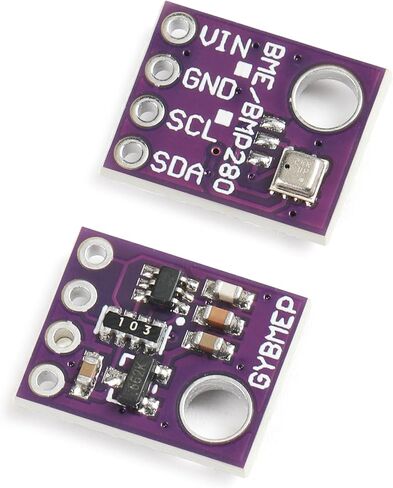 2 قطعة BME280 3.3 فولت وحدة الاستشعار الضغط الجوي وحدة استشعار درجة الحرارة والرطوبة IIC SPI اندلاع GY-BME280 in Kuwait