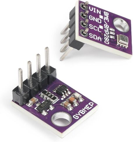 2 قطعة BME280 3.3 فولت وحدة الاستشعار الضغط الجوي وحدة استشعار درجة الحرارة والرطوبة IIC SPI اندلاع GY-BME280 in Kuwait
