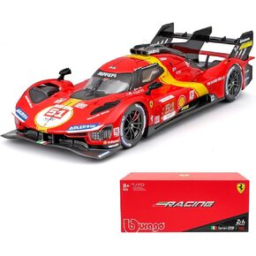 BBURAGO - 1/43 FERRARI RACING 499P LMH #51 - NEW 2024 سبائك سباق RALLY CAR و DIE CASH CAST MOTCLICLES MODELLABLE MODELS