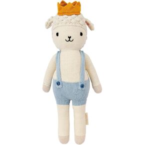 Cuddle + نوع Sebastian The Lamb Little 13 "دمية متماسكة-1 دمية = 10 وجبات ، تجارة عادلة ، جودة الإرث ، مصنوعة يدويًا في بيرو ، خيوط قطنية 100 ٪