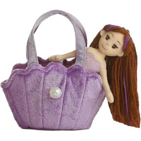 AURORA® Enchanting Sea Sparkles ™ Lavender Lavender Pottory - مسرحية مبتكرة - الصحابة السحرية - الأرجواني 9 بوصات