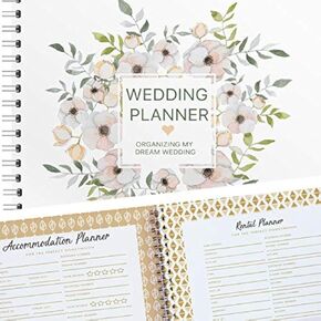 مخطط الزفاف والمنظم - تنظيم إصدار Dream Wedding Edition يشمل قوائم المراجعة وأدوات الأساسيات لتخطيط كل شيء تمامًا لأنك أنت وخطيبك يتصدرون العقد