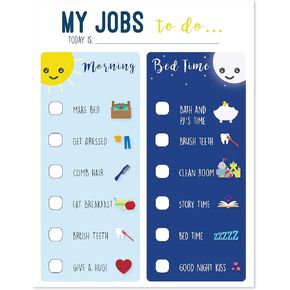 Children Inspire Design Playroom Decor, Routine Chart for Kids, Chart for Morning and Bedtime, Responsibility Chart, Home and Teaching Resource, Skills Development for Kids, Behavior Chart for Kids