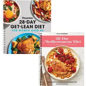 Prevention's 28-Day Get-Lean Diet for Women Over 40 and Good Housekeeping's 28-Day Mediterranean Cookbook