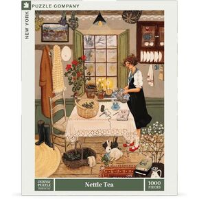 New York Puzzle Company - Loré Pemberton Nettle Tea - 1000 قطعة الألغاز للبالغين