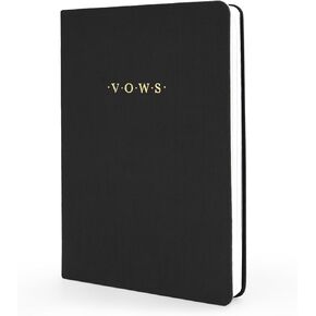 كتب وعذر الزفاف مع حروف رقائق ذهبية ، تغطية صعبة من كتبه وتهدئها ، وكتب Canvas Linen Foil Crased Wedding Conmony Fow - إضافة جميلة ليوم الزفاف ، 80 صفحة ، 8.3 "× 5.5" (Beige)