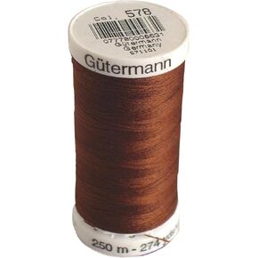 Gutermann Sew-All Thread 273 Yds: Chocolate