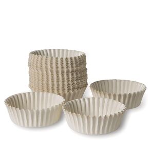 S&S Worldwide Disposable Craft Cups, Dispense Paint, Glue, Beads & More, Dense, Seamless Paper Board, Waterproof Coating. Approximately 2-3/16" diameter x 1-1/16"H. Pack of 75