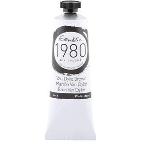 Gamblin 1980 Oil Van Dyke Brown 37Ml