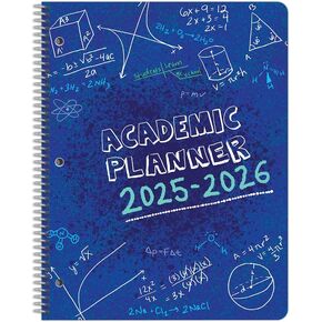 Dated Middle High School Student Planner 2025-2026 Academic School Year, Large (8.5" by 11") Matrix Style Datebook with Classic Middle/High Matrix Cover