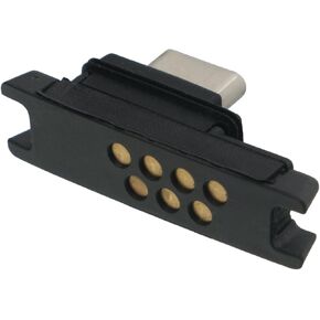 TC51 Sync & Charge Connector for Zebra Symbol TC51 TC510K TC52 TC56 TC57 Handheld Barcode Scanner Mobile Computer, 7-Pin I/O Connector Spare Replacement (ADP-TC51-RGIO1-03) (10PCS)