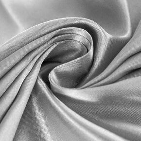 Pson Yellow Satin Fabric - عرض 98 بوصة/2.5 متر من الفناء ، نسيج حريري ناعم لفستان الزفاف ، الخياطة ، الحرف اليدوية ، صنع الملابس ، 3 ياردات
