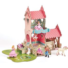 Papo -Hand-Painted - Figurine -The Enchanted World -Princess Castle -60151 - Collectible - for Children - Suitable for Boys and Girls - from 3 Years Old