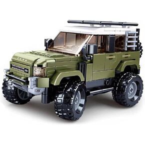 Off-Road Car Building Set for Adults, City Truck Toys, Cars Collectible Decor Model Kits, Ideal Gifts for Teens Boys Girls Age 8+ (317 Pieces)