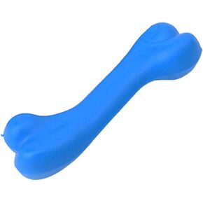 1pc لون عشوائي ألوان Pet Dog Puppy Toys-Rubber شكل عظم العظم مولي مقاوم للمضغ ، لعبة مضحكة ، ألعاب الكلاب لجلب مضغ ، وتصطاد ألعاب الكلاب المضغ