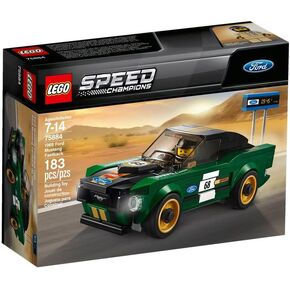 Lego Speed ​​Champions 1968 Ford Mustang Fastback 75884 Building Kit (183 VICE)