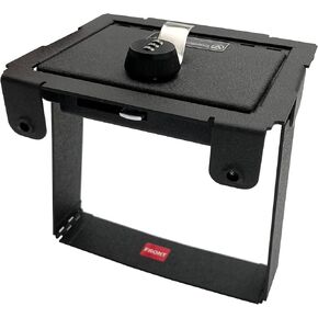 Gun Vault Heavy Gauge Steel Center Console Gun Safe for Ford Ranger 2019-2023 with Superior Triple Guard Locking System™ and Drill-Resistant Locks, Easy Installation (3 Digit Lock)