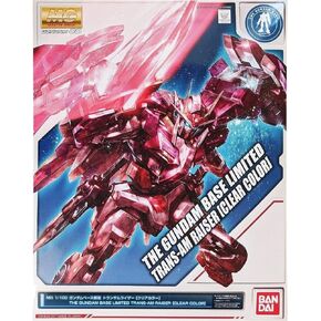 Bandai MG 1/100 GN - 0000 + GNR - 010 Trans -Am Raiser Clear Color Gundam Base Limited