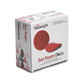 Sunmight Sunfoam 3" 1000G Grip No Hole Disc, 96120, 20 Discs, 1 Pack