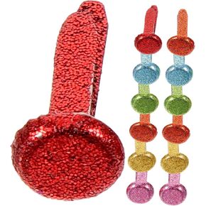 Excheart 100pcs ملونة مسامير ذات أرجل ثنائية الورق السحابات الحرف الحرفية Craft DIY Brads Brads Brads الصغيرة لزخرفة يدوي برادز الورق برادز Mini Brads الطفل المعادن بريق