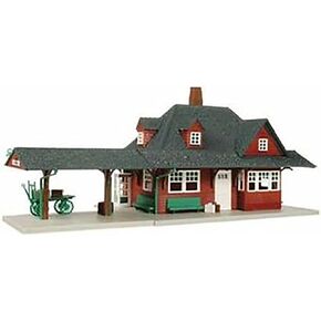 Atlas - Passenger Station - Kit - 4-1/8 x 9" 10.3 x 22.5cm - HO