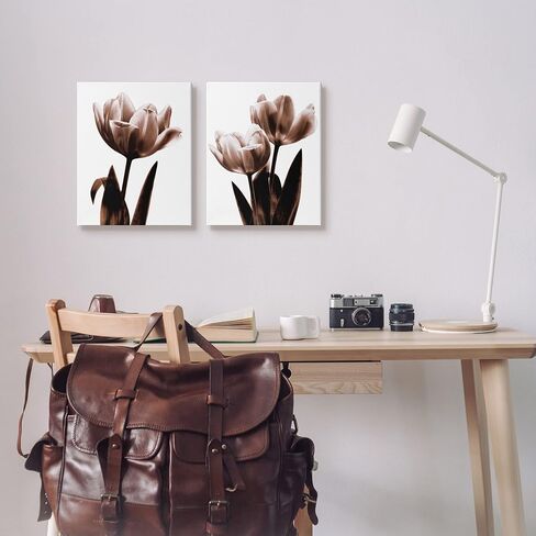 Stupell Industries Tulips Tulips Photography 2PC Canvas Wall Art ، تصميم بواسطة Caroline Kelly in Saudi Arabia